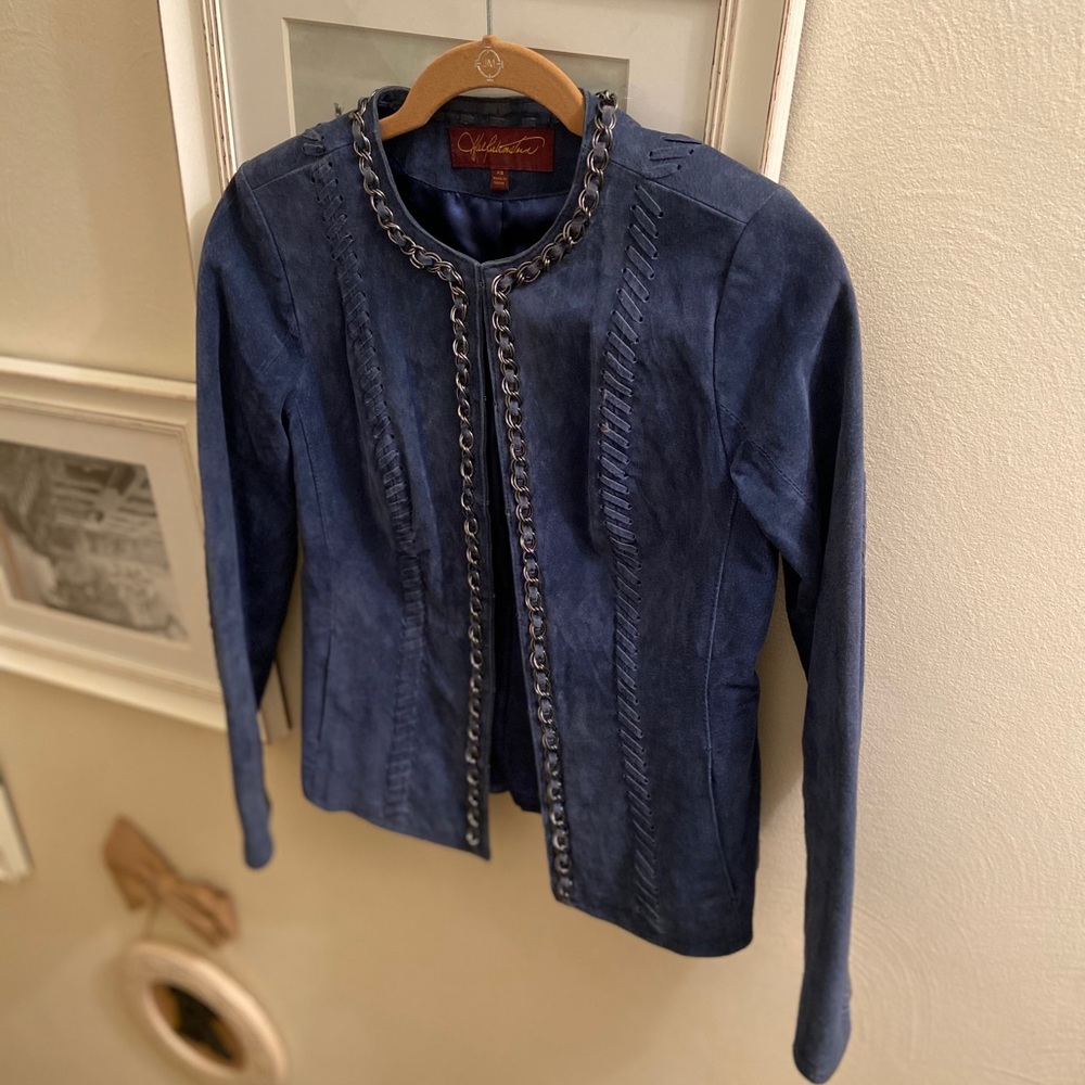 Hal Rubenstein Suede Jacket NWOT